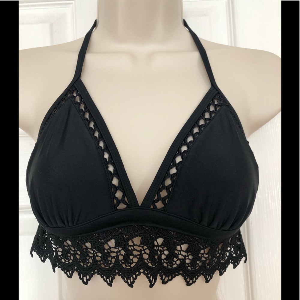 Halter bathing suit top